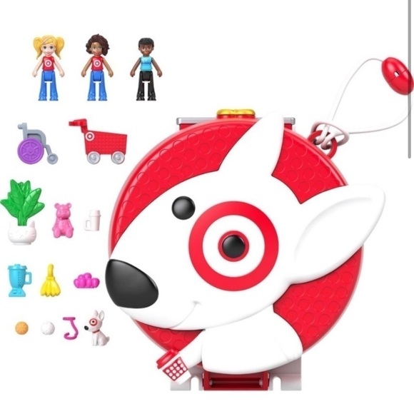 Polly Pocket Target Bullseye Adventure Play Set NEW Christmas 2024 - Picture 3 of 7